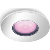 Philips Hue Xamento inbouwspot - White and Colour Ambiance - GU10 - Zilver - IP44 - 1 spot - Bluetooth