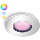 Philips Hue Xamento inbouwspot - White and Colour Ambiance - GU10 - Zilver - IP44 - 1 spot - Bluetooth