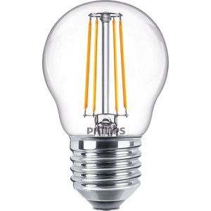 Philips - Master Value LEDluster E27 Kogel Filament Helder 3.4W 470lm - 927 Zeer Warm Wit | Beste Kleurweergave - Dimbaar - Vervangt 40W