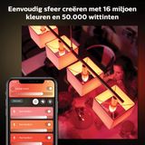 Philips - Hue Kaarslamp - Wit en Gekleurd Licht - 5,2W - Bluetooth