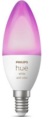 Philips - Hue Kaarslamp - Wit en Gekleurd Licht - 5,2W - Bluetooth