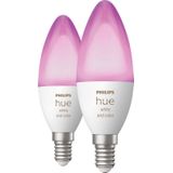 Philips Hue White and Color E14 Duo pack