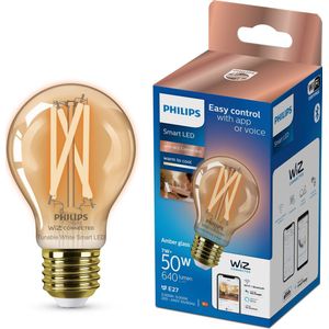 Philips Tunable wit Smart LED Filament Lamp Amber 50W E27