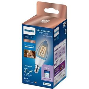 Philips Slimme Ledfilamentlamp C35 E14 4,9w | Slimme verlichting