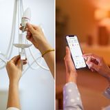 Philips - Slimme LED Kaarslamp - 4,9 W - E14 - Gekleurd Licht