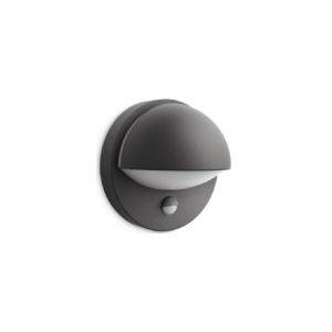 Philips June buitenwandlamp met sensor - antraciet