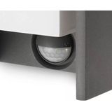 Philips Bridge buitenwandlamp  met sensor - antraciet