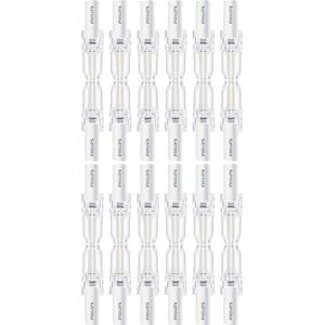 Philips R7s Halogeenlamp 78mm - 55W 836lm - Staaflamp 230V - Halogeen Lampjes Insteek - Dimbaar - Warm Wit - Per 12 Halogeenlampen
