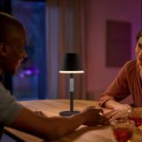 Philips Hue Go draagbare tafellamp - wit en gekleurd licht - zwart