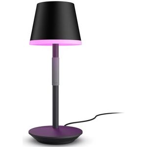 Philips Hue Go draagbare tafellamp wit en gekleurd licht zwart