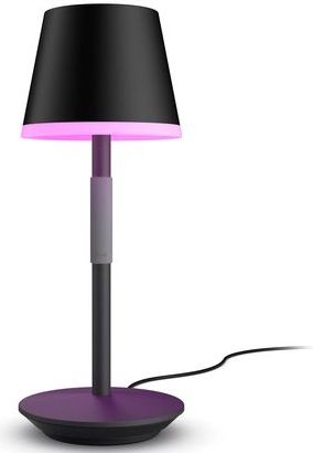 Philips Hue Go draagbare tafellamp wit en gekleurd licht zwart