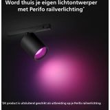 Philips Hue Perifo opbouwspot - wit en gekleurd licht - zwart - uitbreiding