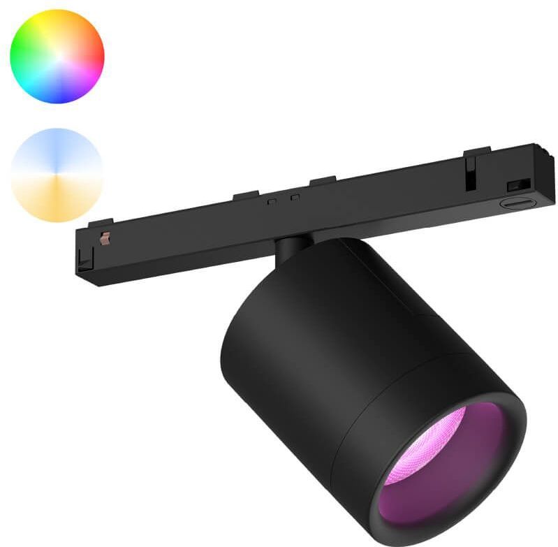 Philips Hue Perifo opbouwspot - wit en gekleurd licht - zwart - uitbreiding