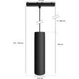 Philips Hue Perifo hanglamp - wit en gekleurd licht - zwart - uitbreiding