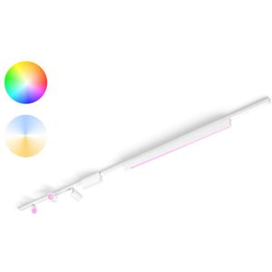Philips Hue Perifo railverlichting plafond - wit en gekleurd licht - 3-spots - 1 lichtbalk - wit - basisset