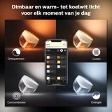 Philips - Hue Iris - Tafellamp - Goudkleurig - Draadloos