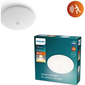 Philips Mauve plafondlamp - rond - groot - met sensor
