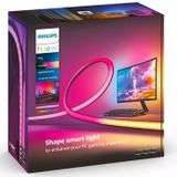 Philips - Hue Play Gradient Lightstrip - Wit en Gekleurd Licht - Voor 3x 24-27 Inch Monitor