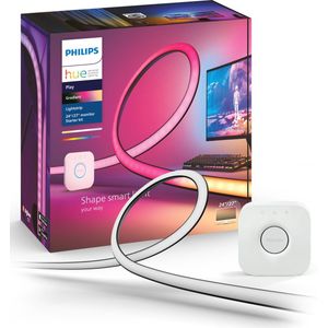 Philips Hue starterkit - Play gradient lightstrip PC monitor - wit en gekleurd licht – 24-27 inch monitor