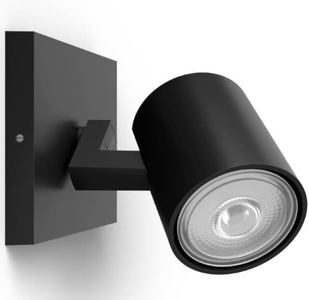 Philips Runner opbouwspot - 1-lichts - zwart