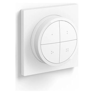 Philips - Hue Tap Dial Switch - Wit - Afstandsbediening voor Slimme Verlichting