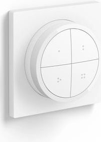 Philips - Hue Tap Dial Switch - Wit - Afstandsbediening voor Slimme Verlichting