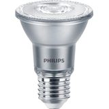 Philips - PAR Reflector Lamp - RVS - Warm Wit Licht - Dimbaar - E27