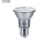 Philips - PAR Reflector Lamp - RVS - Warm Wit Licht - Dimbaar - E27