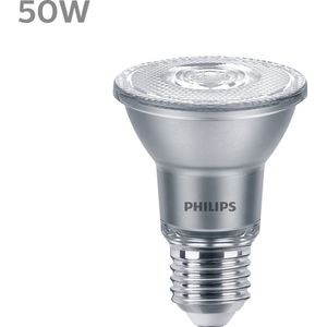 Philips - PAR Reflector Lamp - RVS - Warm Wit Licht - Dimbaar - E27