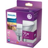 Philips LED lamp E27 | PAR30S Reflector | 2700K | 25° | Dimbaar | 9.5W (75W)