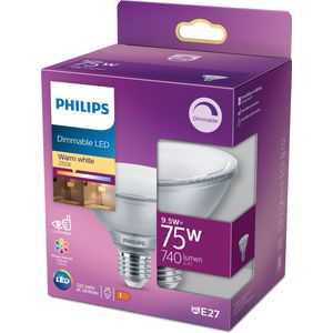 Philips LED-Lampe Reflector PAR30S 9.5/927 (75W) 25� Dimmable E27