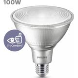 Philips - PAR Reflector Lamp - RVS - Warm Wit Licht - E27