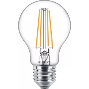 Philips - LED Filamentlamp - 6 Stuks - E27 - Koelwit - Energiezuinig
