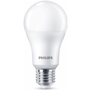 Philips LED Lamp E27 - Koelwit Licht - 100 W - Mat - 6 Lampen