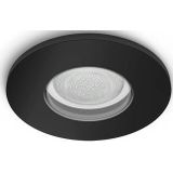 Philips Hue Xamento badkamer inbouwspot - wit en gekleurd licht - zwart - rond