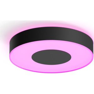 Philips Hue Xamento badkamerplafondlamp wit en gekleurd licht zwart 38cm