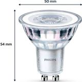 Philips Classic LED Spot GU10 - Warmwit Licht - 50 W - 3 Spots