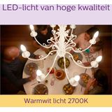 Philips - LED-Kaarslampen - Warmwit - E14-Fitting - Set van 3