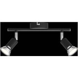 Philips Limbali opbouwspot - 2-lichts - zwart