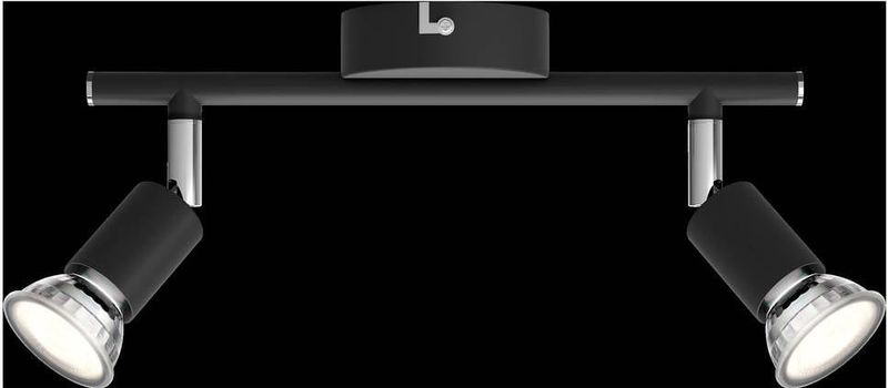 Philips Limbali opbouwspot - 2-lichts - zwart