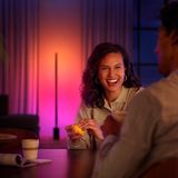 Philips Hue gradient Signe vloerlamp wit en gekleurd licht zwart