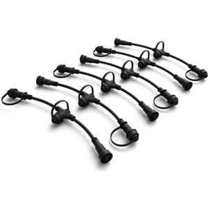 Philips Connector - 6 stuks - laag volt