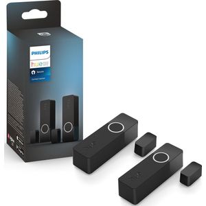 Philips Hue Secure contactsensor - zwart - 2-pack