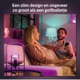 Philips Hue kogellamp - wit en gekleurd licht - 2-pack - E14