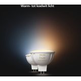 Philips Hue spot - warm-tot koelwit licht - 2 pack - MR16