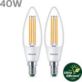 Philips - Ultraefficient LED - Lamp - Energieklasse A - Klassiek Design