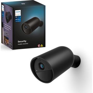 Philips Hue Secure camera beveiligingscamera met batterij - zwart