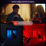 Philips - Hue Secure - Beveiligingscamera - Wit - Batterij
