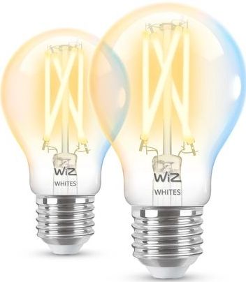 WiZ Filamentlamp Slimme LED Verlichting  - Warm tot Koelwit Licht - E27 - 60W - WiFi - 2 stuks
