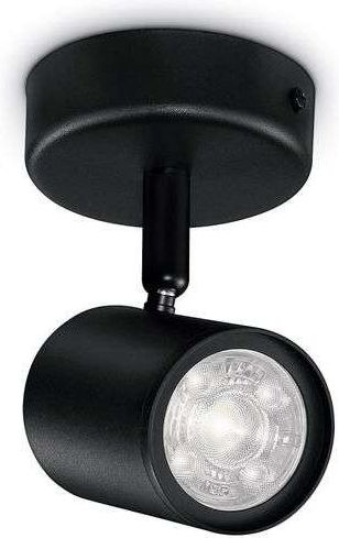 WiZ - Imageo - Plafondlamp - Zwart - Slimme LED - GU10 Fitting - 1x 5W